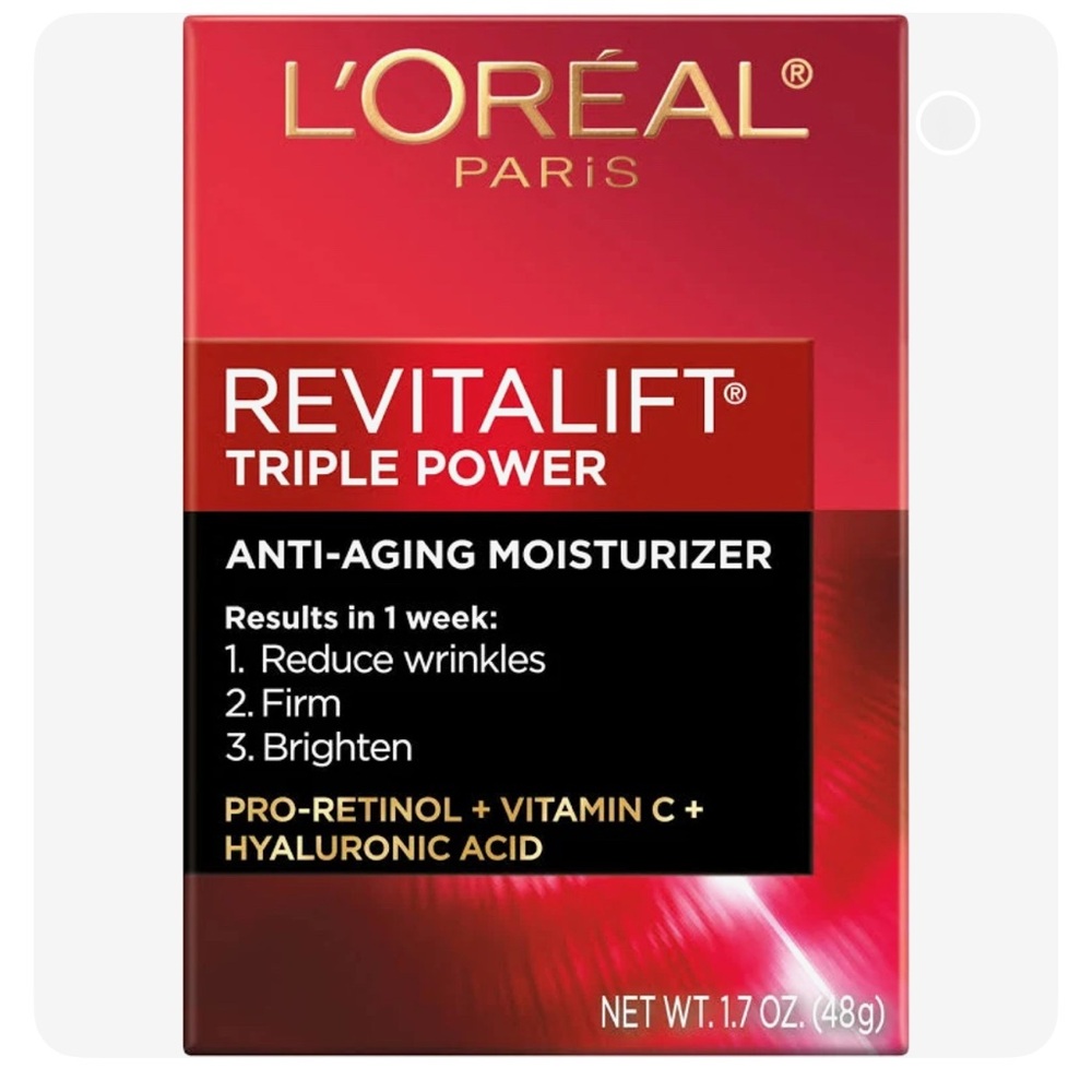 L’Oréal Revitalift Triple Power Anti-Aging Moisturizer